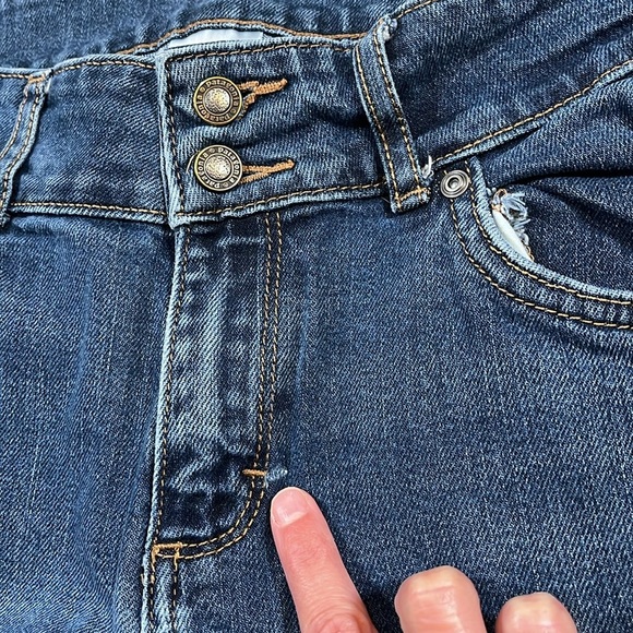 Patagonia Bootcut Jeans Blue Denim Medium Wash Women's Size 30 EUC Mid Rise - Picture 7 of 14
